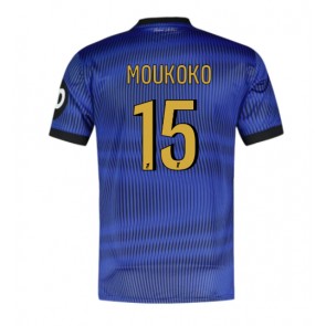 OGC Nice Youssoufa Moukoko #15 Rezervni Dres 2024-25 Kratak Rukavima